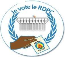 Insigne officiel Je vote le RDPC
