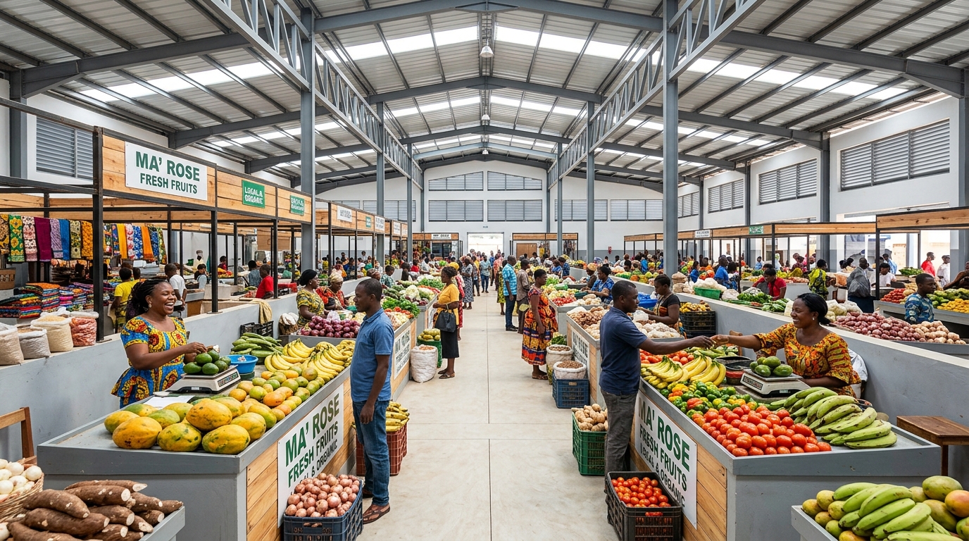 Les femmes commerçantes mobilisées pour le Grand Marché Moderne